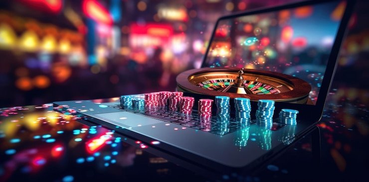 Arena Tembak Ikan Kui Lee bernuansa neon